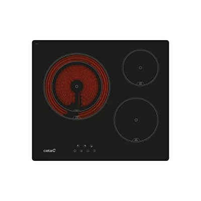 Afbeelding van Vitro keramische Kookplaat Cata TD6003BK 5400W 60 cm