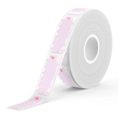 Afbeelding van SUPVAN E10 zelfklevende etiketten, thermische waterdicht, geschikt voor thuis, kantoor, school, compatibel met E10/E16 labelapparaten, 12 mm x 30 mm, 220 stuks/rol (prachtig)