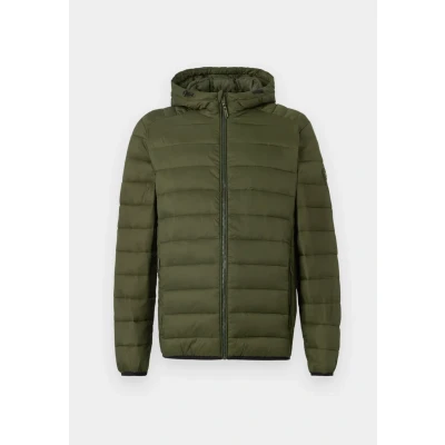 Afbeelding van Jack &amp; Jones Jjebradley Light Puffer HOOD Jas, Heren, Maat: XS, Rosin