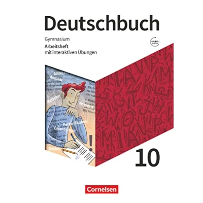 Afbeelding van Deutschbuch Gymnasium 10. Schuljahr. Zu den Ausgaben Allgemeine Ausgabe und Niedersachsen Arbeitsheft mit interaktiven Übungen online