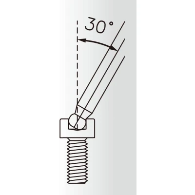 Afbeelding van TwinHead Wrench IceToolz 7M60 6 mm inbussleutels