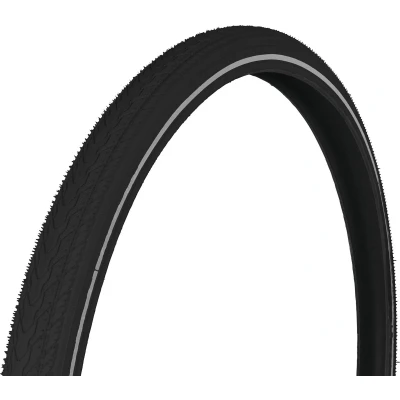 Afbeelding van Dresco Anti Lek Buitenband Traveller 28 x 1.75 (47 622) Reflectie Zwart 5250460