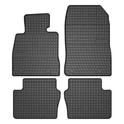 Afbeelding van FROGUM 547167 Vloermatset Rubber voor en achter 4 Zwart Op maat gemaakt MAZDA: 2 Hatchback