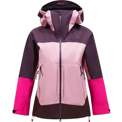 Afbeelding van Peak Performance Vislight Gore Tex C Knit 3L Shell Jacket Dames Ski jas Mystic Purple L