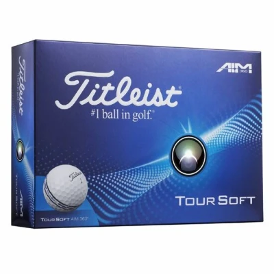 Afbeelding van Titleist Tour Soft Alignment 360 Golfballen Wit 2025