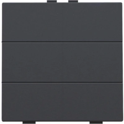 Afbeelding van Niko Home control, zesvoudige drukknop, Intense Anthracite
