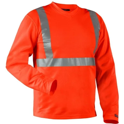 Afbeelding van Blaklader UV T shirt lange mouw High Vis 3383 1011 Oranje XXL