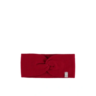 Afbeelding van Fraas Signature Oorwarmers, Dames, Maat: One Size, Red