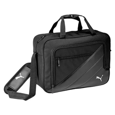 Image de Puma sac de sport team messenger bag noir 46 x 60 30 cm
