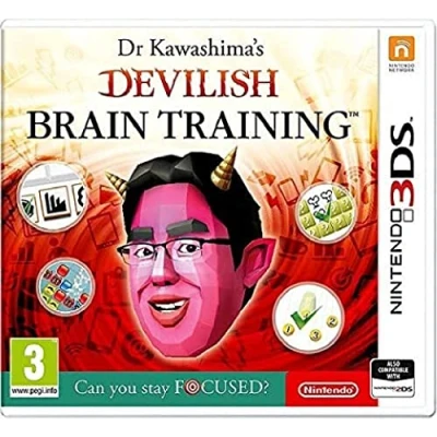 Afbeelding van Nintendo Dr Kawashima&#039;s Devilish Brain Training: Can You Stay Focused?, 3DS Standaard