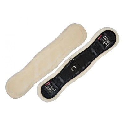 Image de LeMieux Sangle de Dressage ProLambs Noir/Naturel 75cm