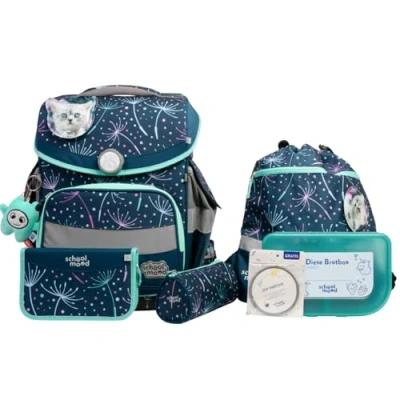 Afbeelding van School Mood Timeless Pro Schooltas set 7 delig