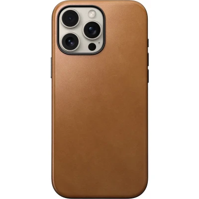 Afbeelding van Nomad Modern Leren Case iPhone 16 Pro Max English Tan C NM01691785