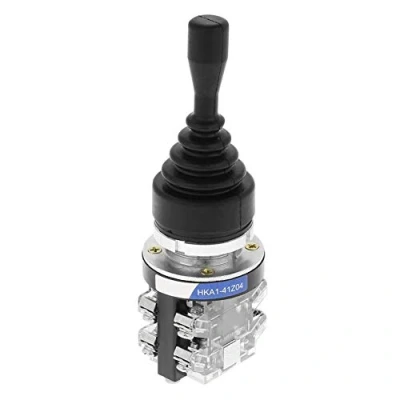 Afbeelding van Joystick schakelaar met 4 posities, 4NO Spring Return Momentary Joy Stick vervangt f¨r HKAI 41Z04
