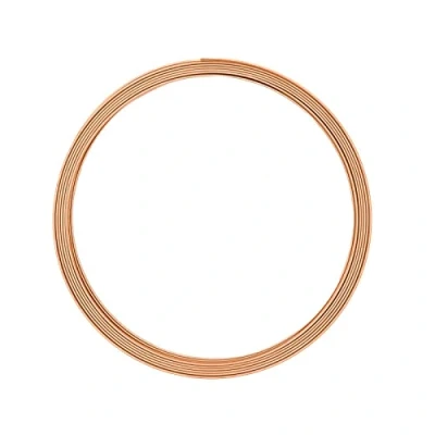 Afbeelding van Vaessen Creative Aluminiumdraad, 5 x 1 mm, m, saffraanoranje