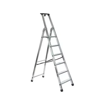 Afbeelding van Galico industriële trapladder quadra, 6 treden ladder
