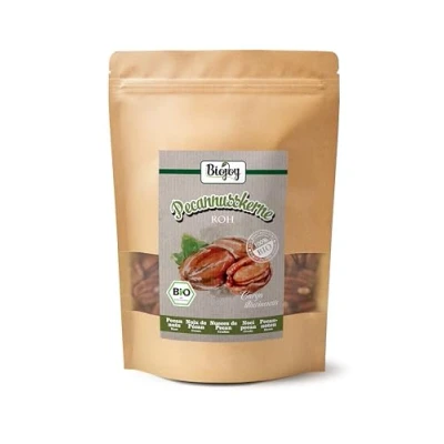 Afbeelding van Biojoy Biologische pecannoten (500 g), heel en gepeld