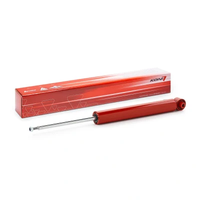 Afbeelding van KONI 8245 1387 schokdemper Achteras Gasdruk 632 405 Dubbelpijp, Ingebouwd in nastelbaar Telescoop Oog onderaan, Pen bovenaan