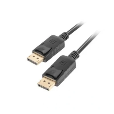 Image de Lanberg env. dpdp 10cc bk displayport 1.1 a 0018 (19 broches) vers fiche 4 k câble noir 1,8 m