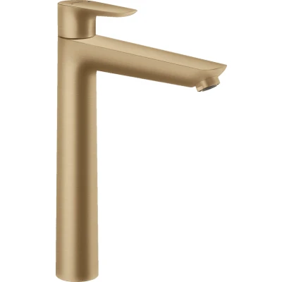 Afbeelding van Hansgrohe Talis e 1 gr wastafelmkr 240 zo/afvoer brushed bronze