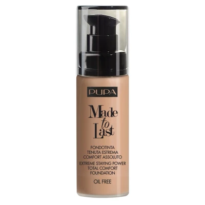Afbeelding van Pupa Made To Last Foundation 060 Golden Beige