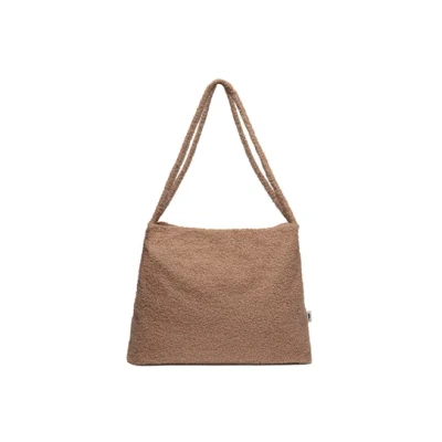 Afbeelding van Jollein Luiertas Shopper 34x43cm Boucle Biscuit