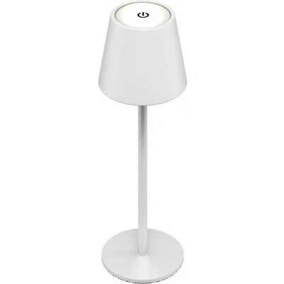 Afbeelding van Draadloze LED Tafel lamp USB C oplaadbaar Warm Wit en dimbaar 180 lm