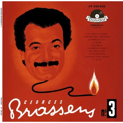 Afbeelding van Georges Brassens Sa Guitare Et Les Rythmes N3 (10&quot; LP)