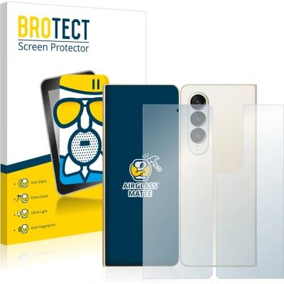 Afbeelding van BROTECT Screenprotector voor Samsung Galaxy Z Fold 4 (Voor+Achter) Folie Beschermfolie Beschermglas matte