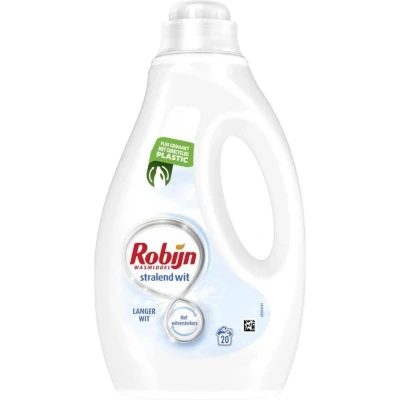 Afbeelding van Robijn Vloeibaar Wasmiddel Stralend Wit 20 Wasbeurten 1 liter
