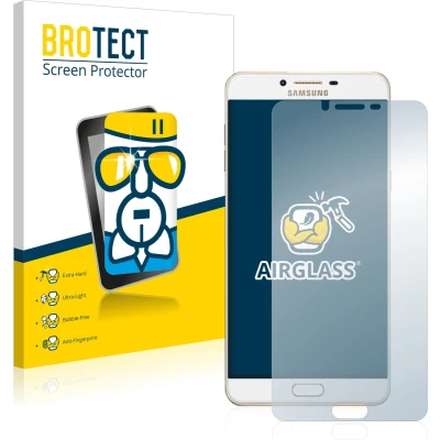 Afbeelding van BROTECT Screenprotector voor Samsung Galaxy C9 Pro Folie Beschermfolie Beschermglas transparant