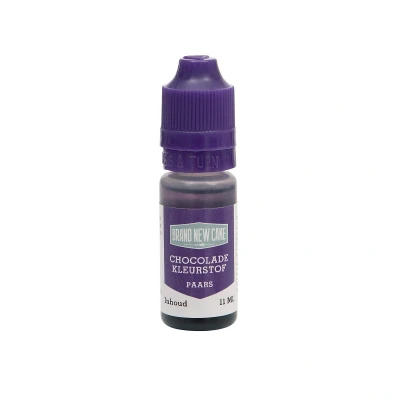 Afbeelding van BrandNewCake Chocolade Kleurstof Paars 11ml