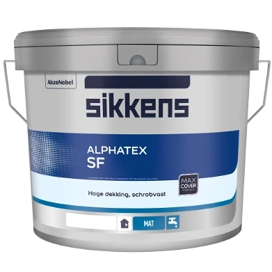 Afbeelding van Sikkens Alphatex SF 2,5 liter Muurverf &amp; Latex
