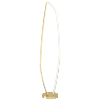 Afbeelding van EGLO Vallerosa Vloerlamp LED 128,5 cm Goud/Wit