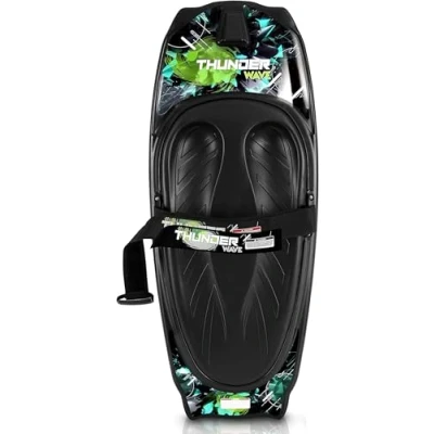 Afbeelding van SereneLife Watersport Kneeboard met Haak voor Kinderen &amp; Volwassenen, Riem Bootactiviteiten, Waterboarding, Knee Surfen