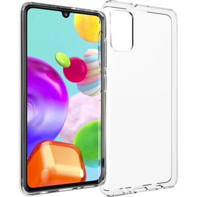 Afbeelding van Accezz Hoesje Geschikt voor Samsung Galaxy A41 Siliconen Clear Backcover Transparant