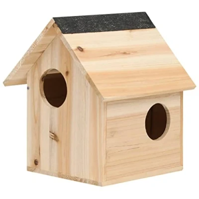 Afbeelding van Eekhoornhuisje 26x25x29 cm massief vurenhout