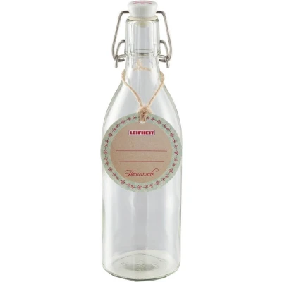 Afbeelding van Leifheit 3187 Ronde Weckfles 500 Ml Glas/Rvs