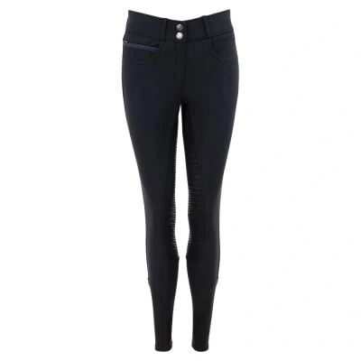 Image de Anky Pantalon d&#039;Équitation Stone Taped Full Grip Dames Foncé Marine 34
