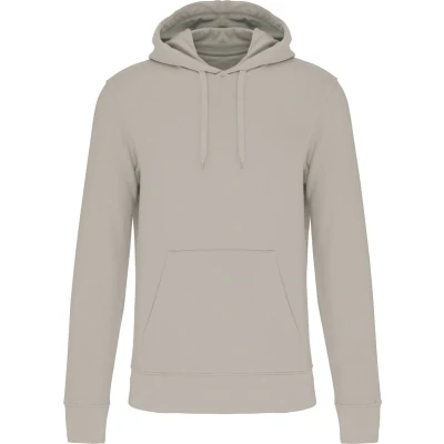 Afbeelding van Kariban Ecologische herensweater met capuchon K4027 Clay