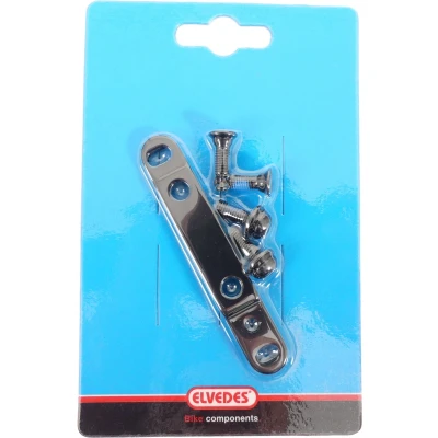 Afbeelding van Elvedes Remschijf Adapter 140/160 Mm Voor Aluminium Zwart