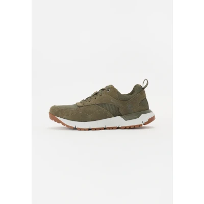 Afbeelding van Timberland Voyager PARK Sneakers laag, Heren, Maat: 43, Dark green Leer en textiel