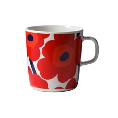 Afbeelding van Marimekko Unikko Oiva/Unikko mok 4 dl