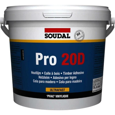 Image de SOUDAL PRO 20D colle à bois superfast (5 kg) 108899