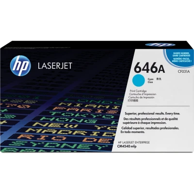 Afbeelding van HP 646A Tonercartridge blauw (CF031A)