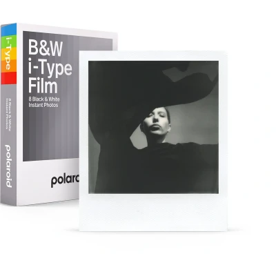 Afbeelding van Polaroid B&amp;W instant film for i Type 8 foto&#039;s
