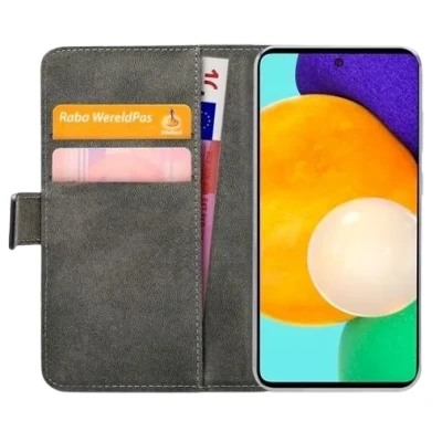 Afbeelding van Mobilize PU leer Book Case Zwart Samsung Galaxy A52