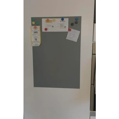 Afbeelding van Tafelfolien Shop Magneetbordfolie, 12 maten, kleur: grijs, zelfklevend en magnetisch, 40 x 60 cm, grijs