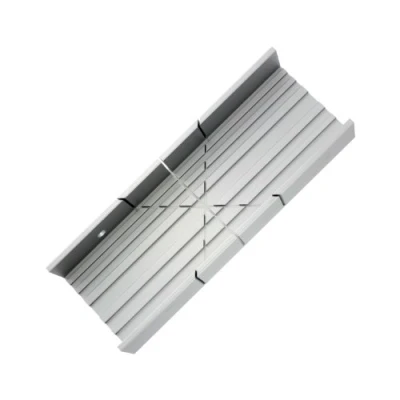 Afbeelding van Modelcraft PSA35/260 verstekbox van aluminium, grijs
