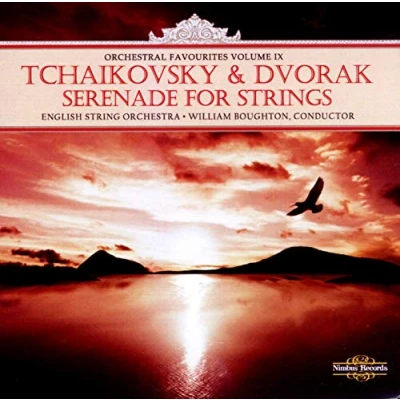 Afbeelding van English String Orchestra, William Boughton Tchaikovksky, Dvorak: Serenade For (CD)